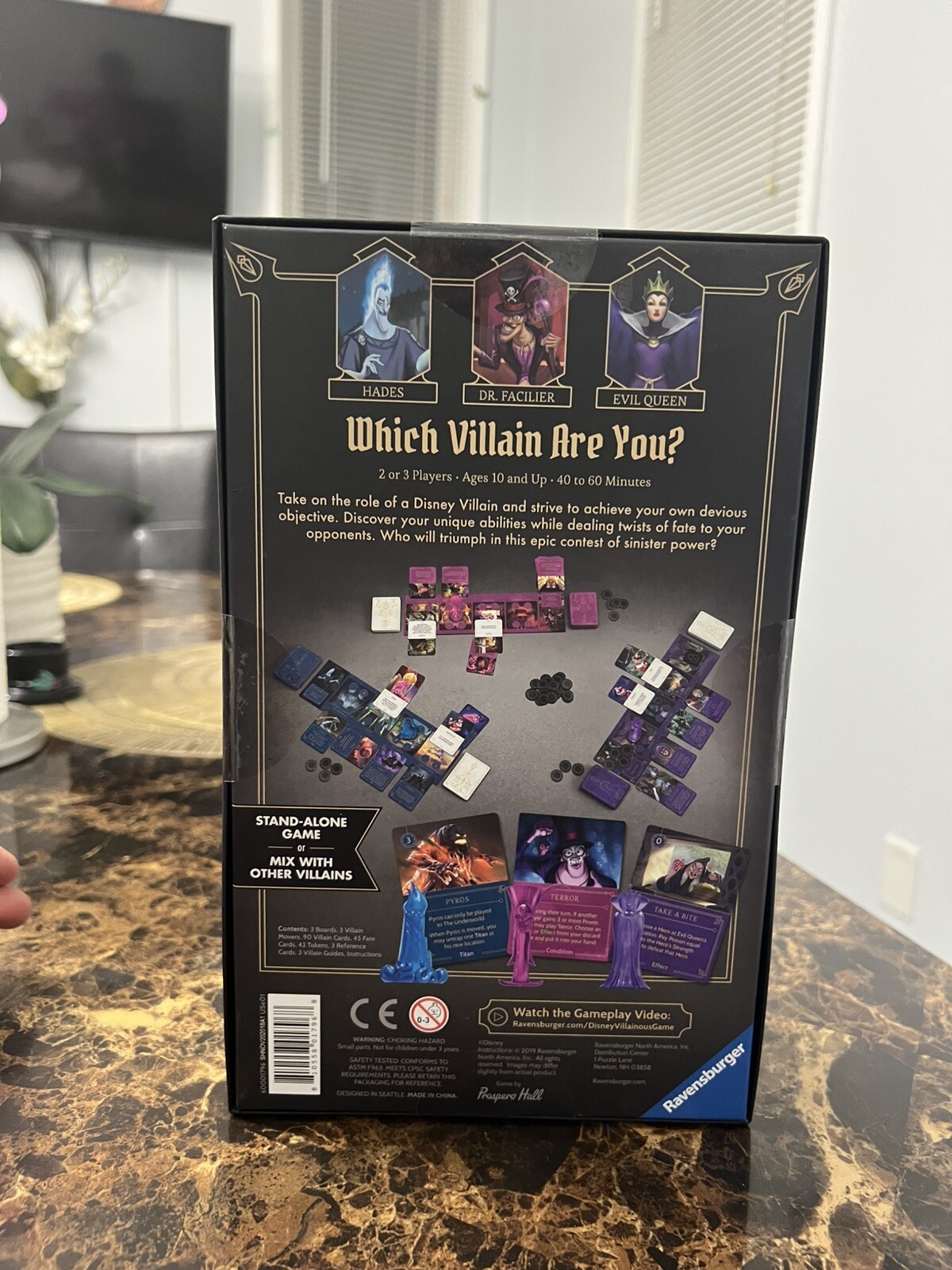 Ravensburger Disney Villainous: Wicked to The Core Board Game NEW Sealed Box