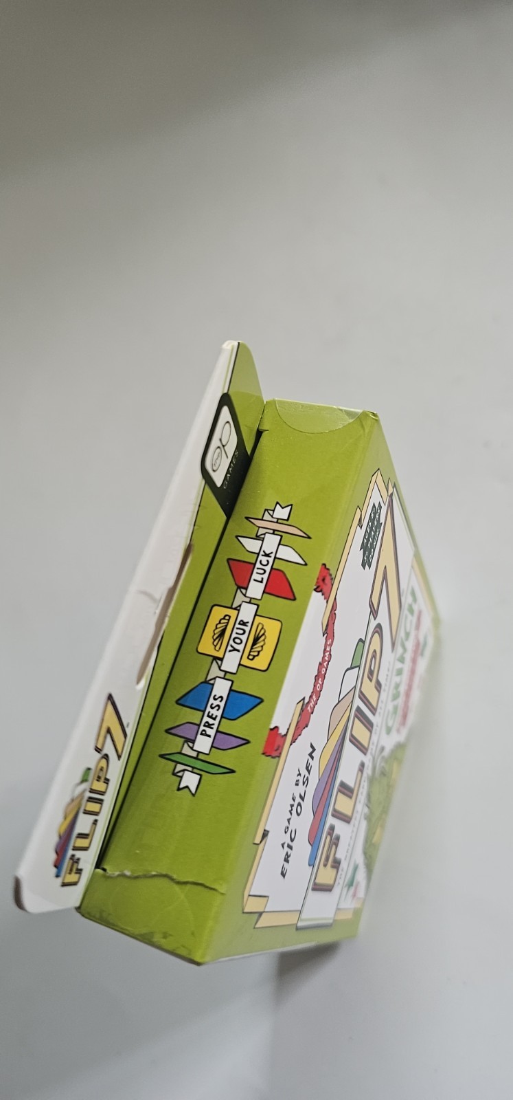 Flip 7 Grinch Card Game Holiday Edition Press Your Luck Family Game
