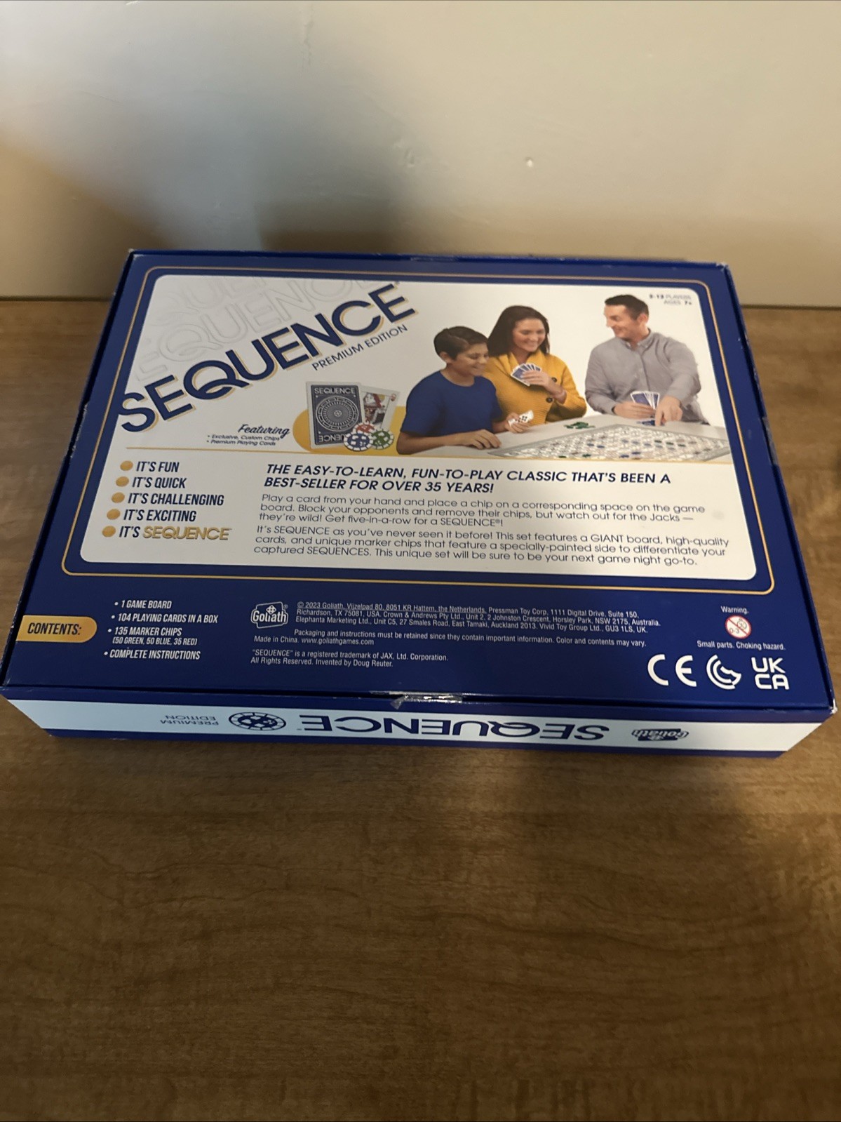 Sequence Premium Edition Stunning Set with Giant Board