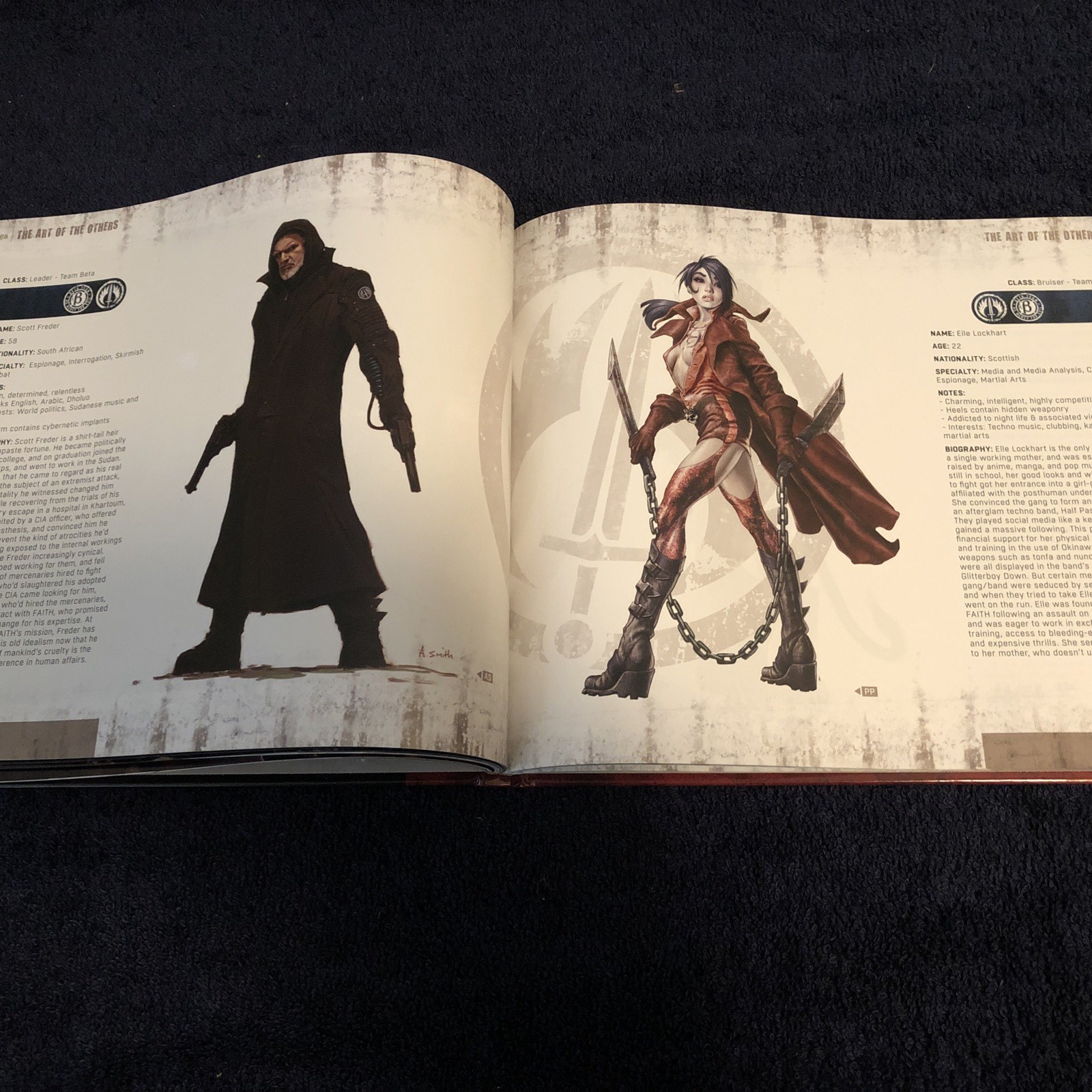 The Others 7 Sins Art Book Lore Board Game CMoN Gothic Horror