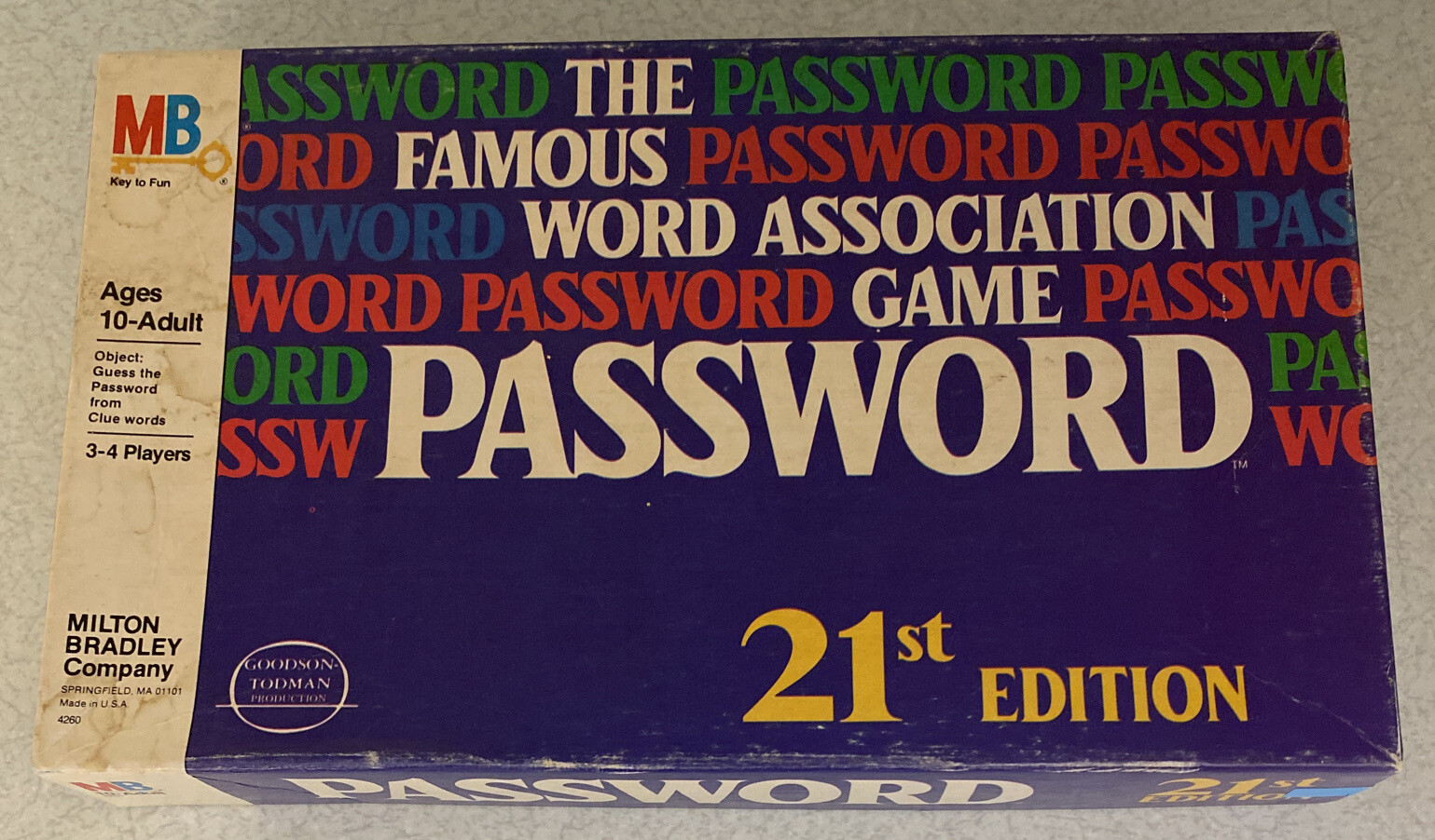 Password Game 21st Edition Vintage 1978 Complete
