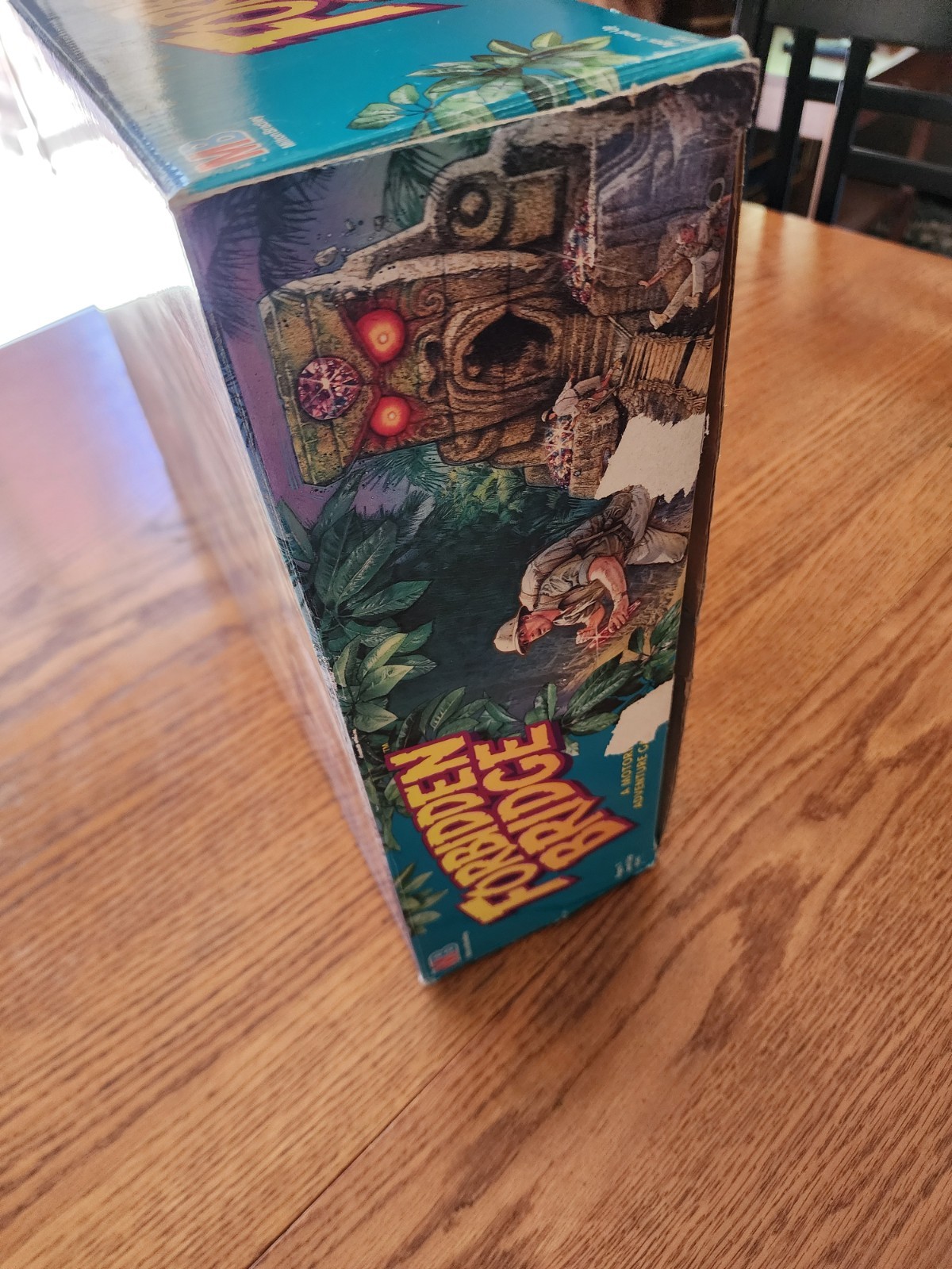 1992 Forbidden Bridge Board Game Milton Bradley WORKING Mint Complete Vintage