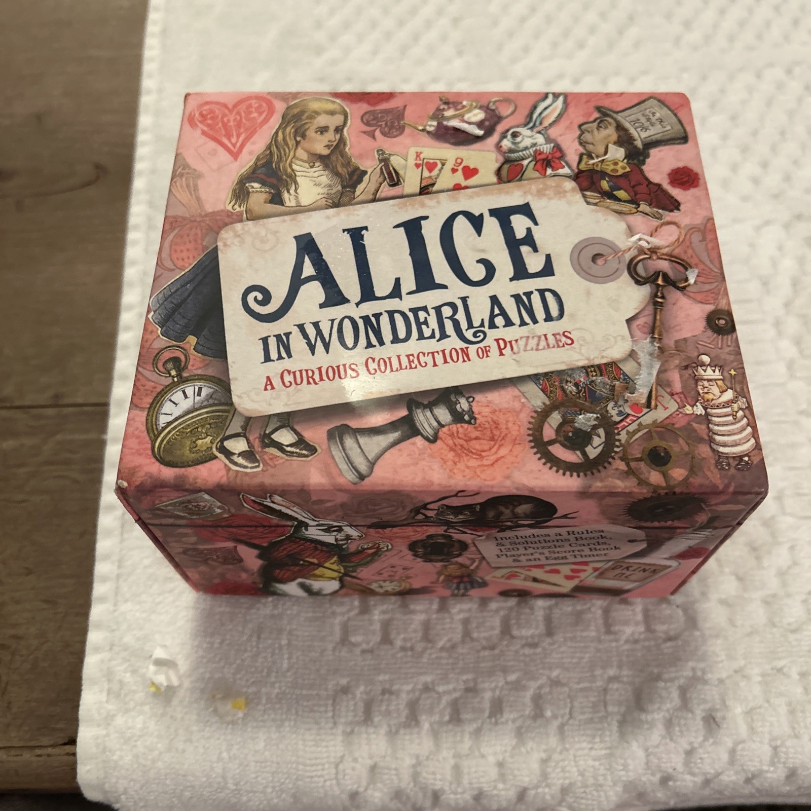 Alice in Wonderland Curious Collection of Puzzles Sterling Innovation Games