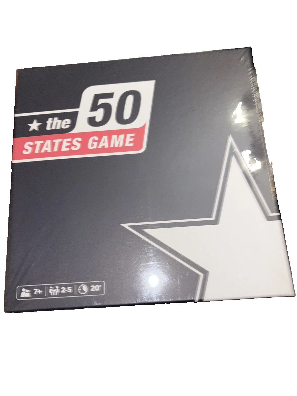 The 50 States Game – US Geography Board Game – Educational Game for Kids & Adult