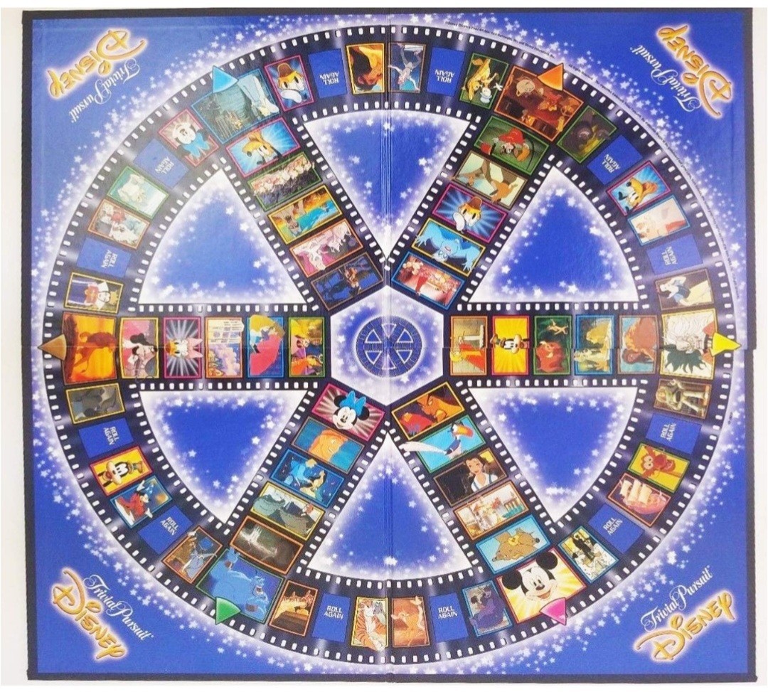 Trivial Pursuit Disney The Animated Pictures Edition 2002 Complete Unopened Pcs