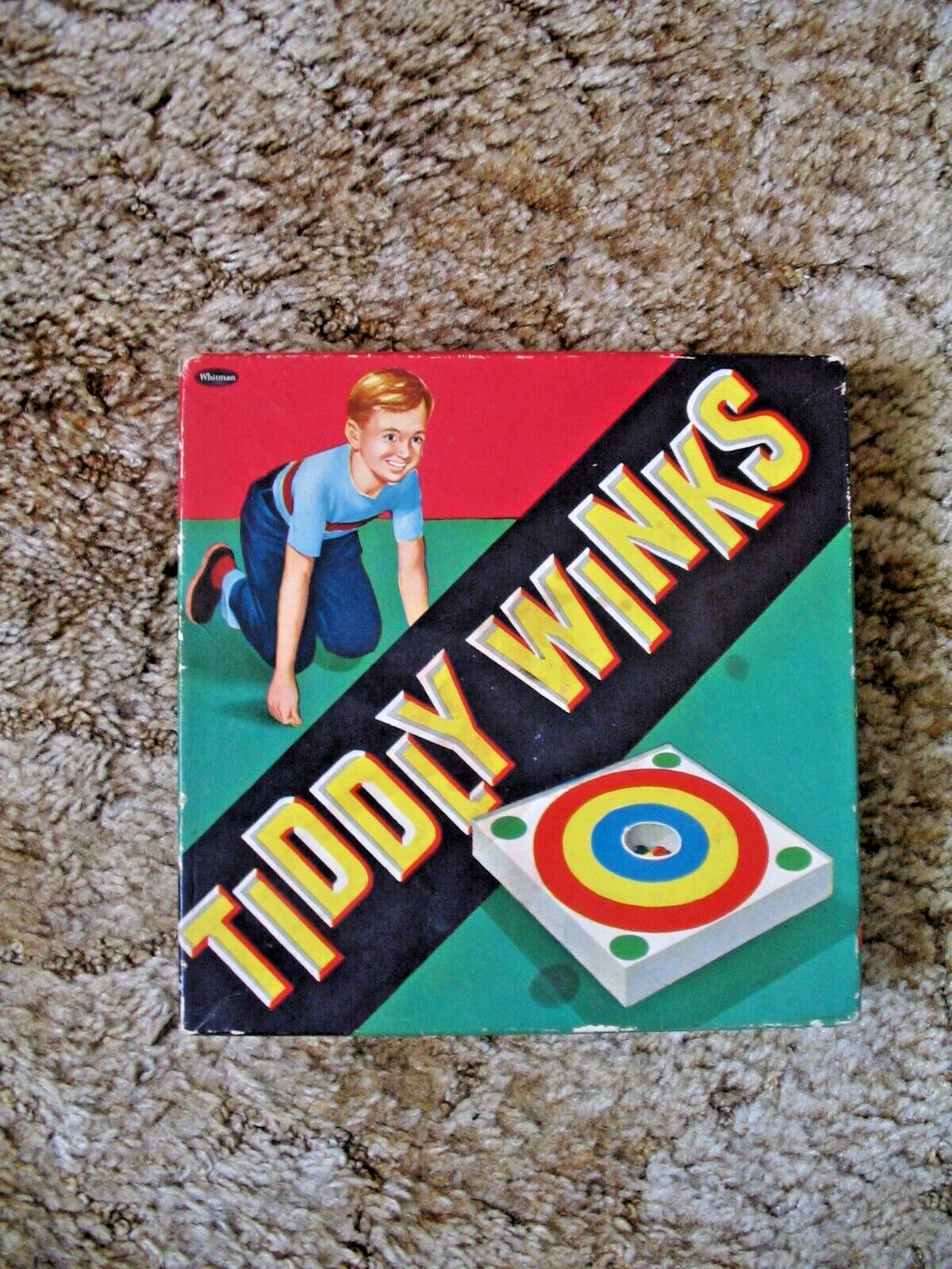 Vintage Bulls Eye TIDDLY WINKS By Whitman Publishing Co 1950’s-60’s