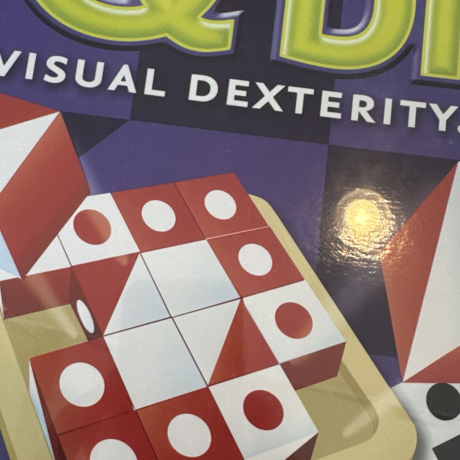 MindWare Q-bitz Visual Dexterity Cubed – Pattern Game – Award Winner -New Sealed