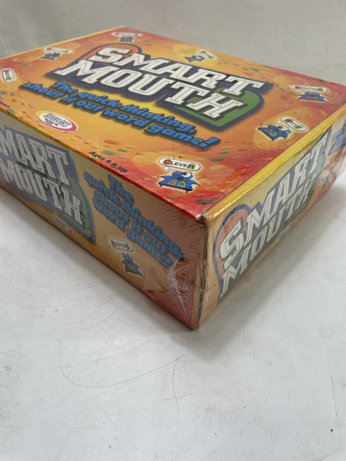 Binary Arts Smart Mouth Word Game 2001 Vintage Complete Board Game Games 100 Box