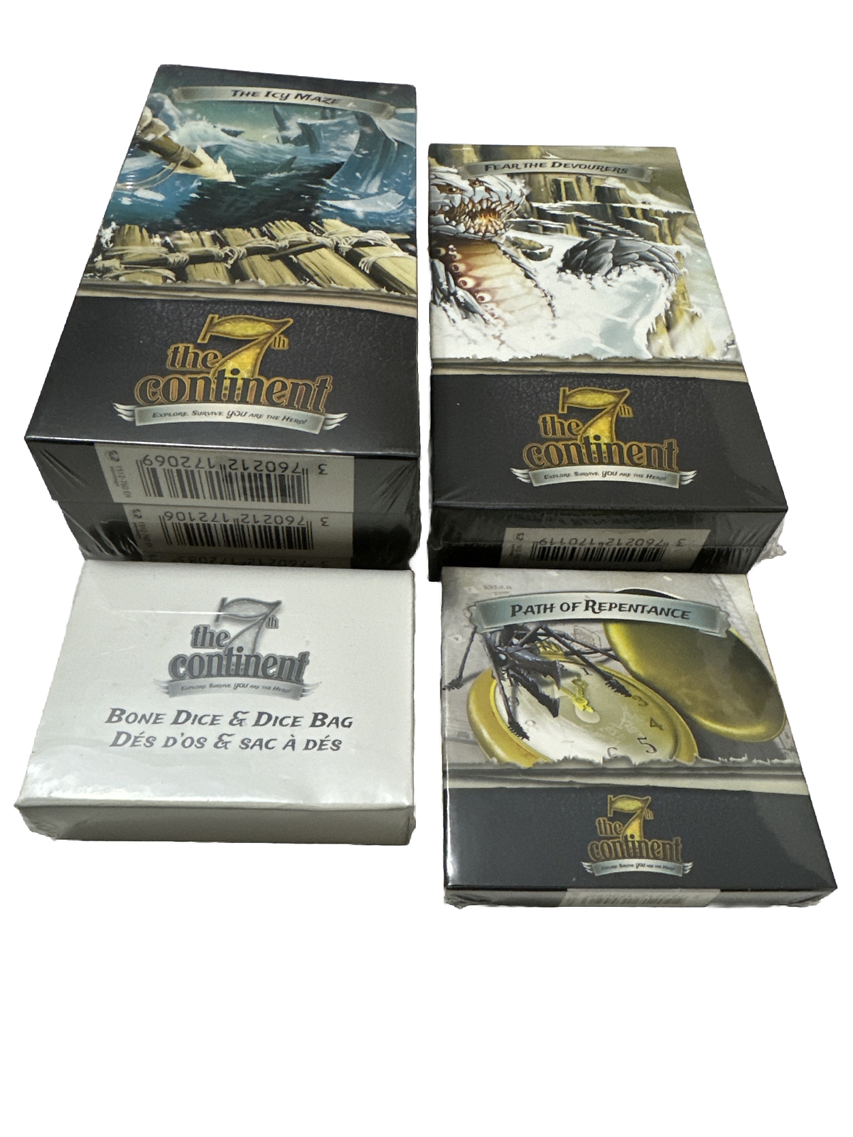 The 7th Continent Kickstarter Bundle + Fear The Devourers, Path Of Repentance
