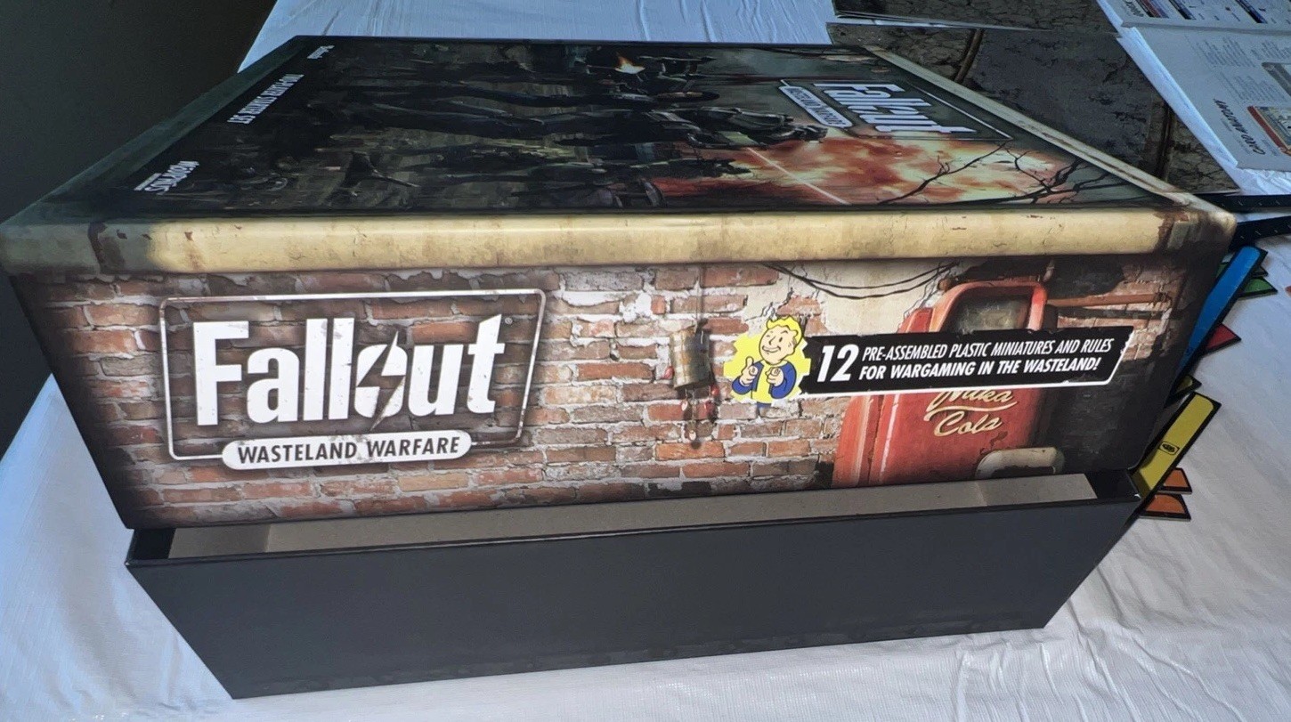 Fallout Wasteland Warfare Board Game 2018 Modiphius Player Starter Set MUHO51235