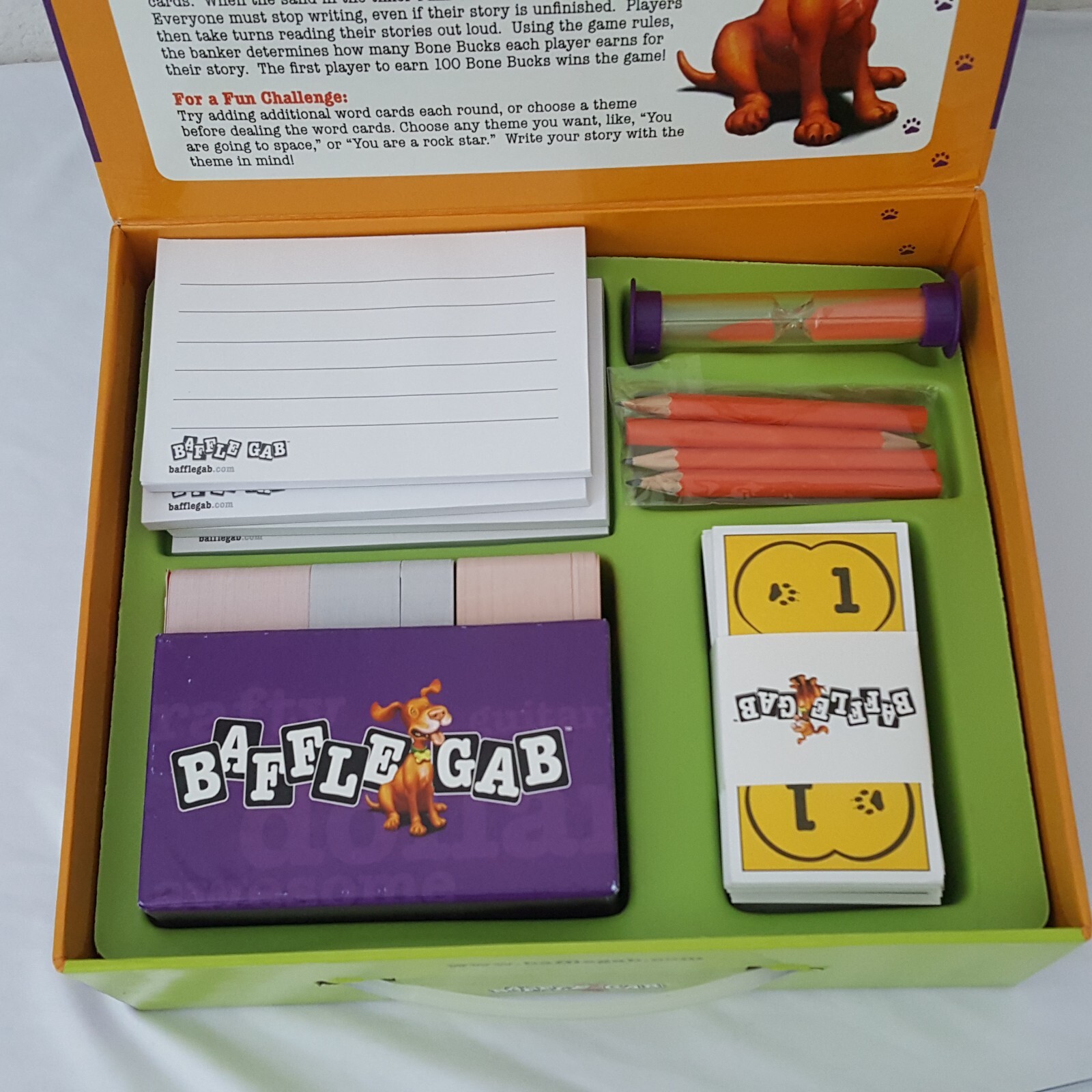Baffle Gab Board Game Classroom Group Party Funny Story Word Limited Edition….