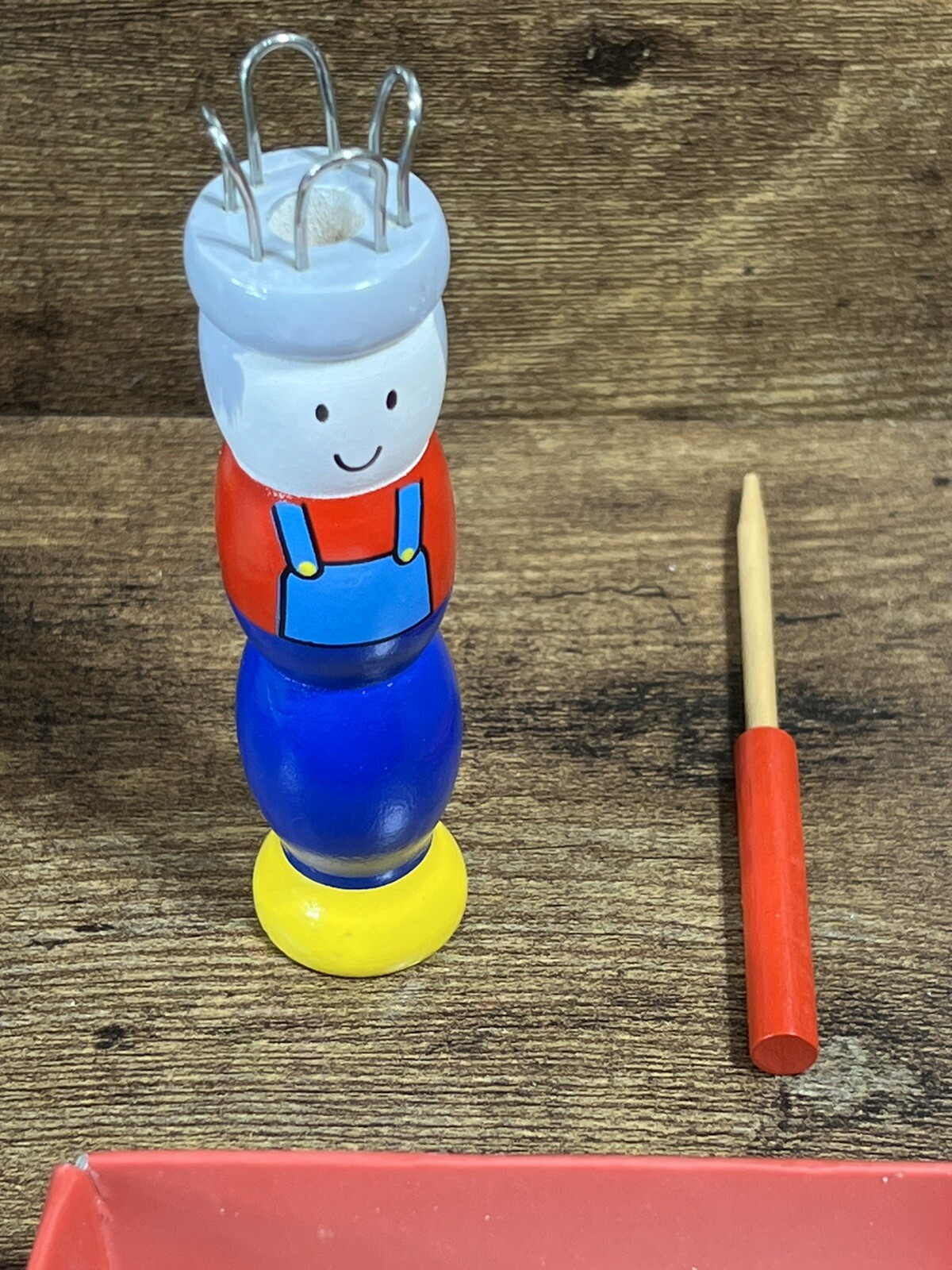 KNITTING DOLL-Keeps Our Little Ones Busy-With Wool And Wooden Needle-6+ Age.
