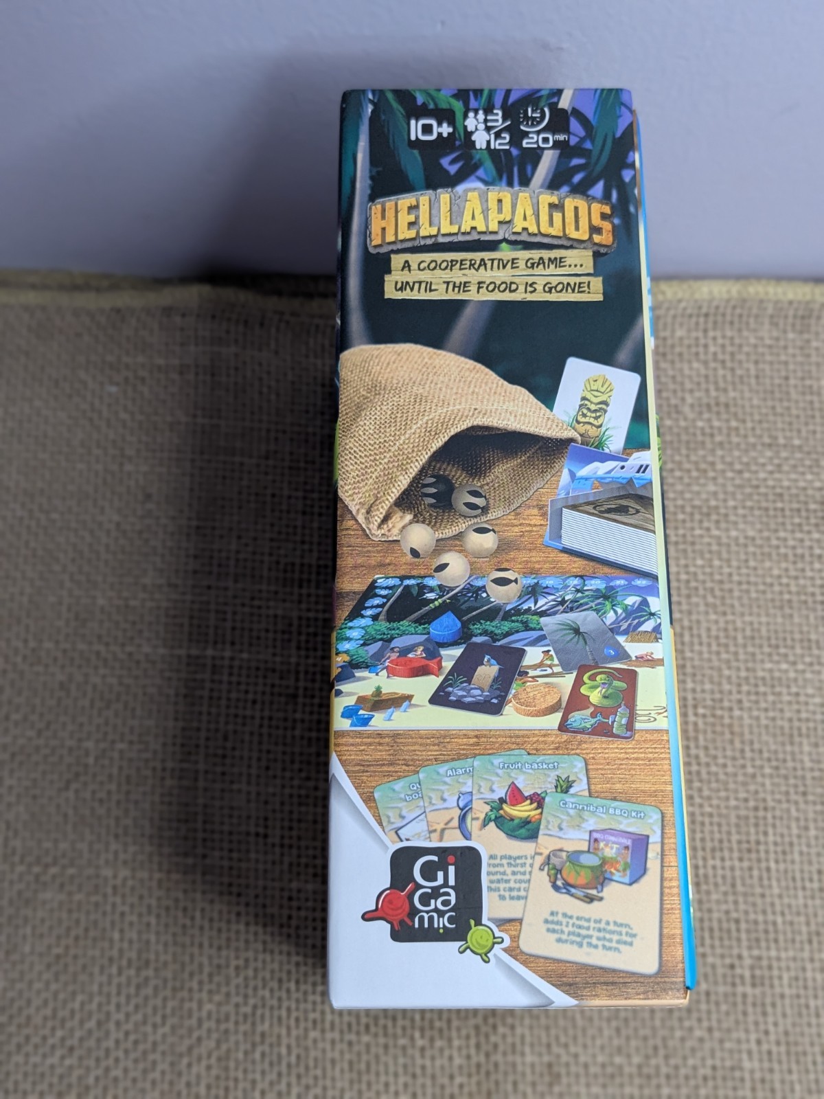 New Hellapagos Board Game by Laurence & Philippe Gamelin CO OP Family Survival