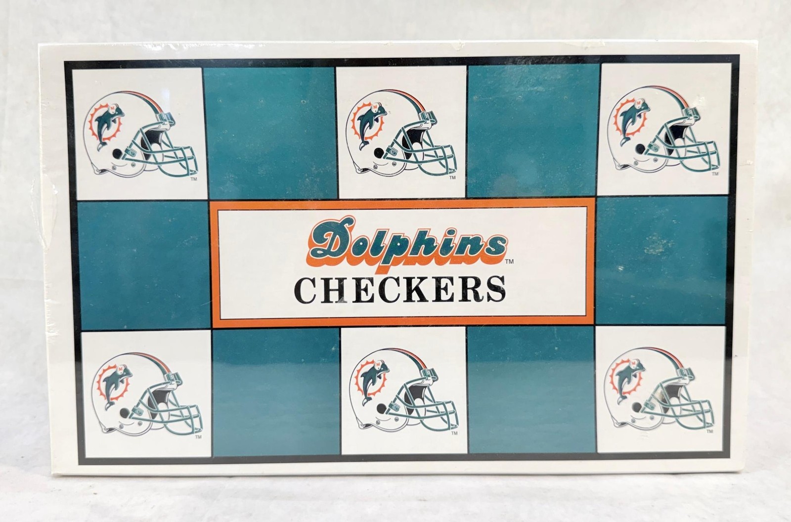 Miami Dolphins / Buffalo Bills 1993 Checkers by Play Football New NIB Sealed
