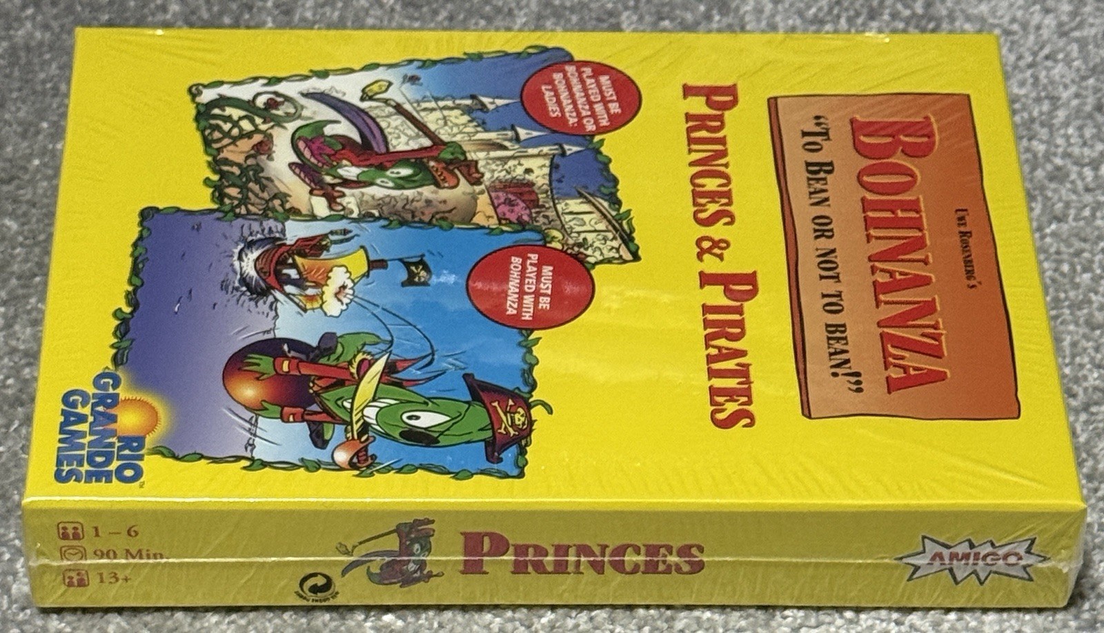 Bohnanza Expansion Princes & Pirates For Bohnanza & Bohnanza Ladies Rio Grande