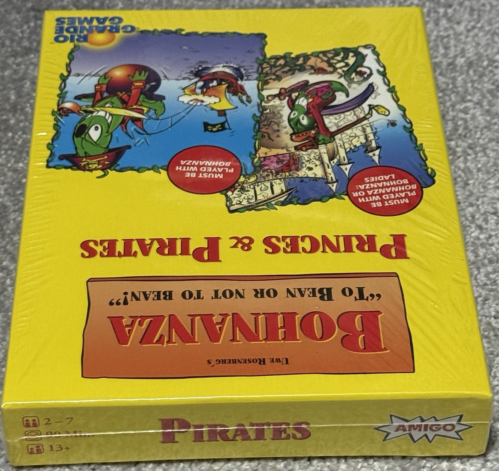 Bohnanza Expansion Princes & Pirates For Bohnanza & Bohnanza Ladies Rio Grande