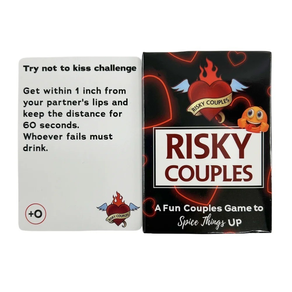 Risky Couples Card Game Date Night 150 Dares Questions Romantic Fun Game