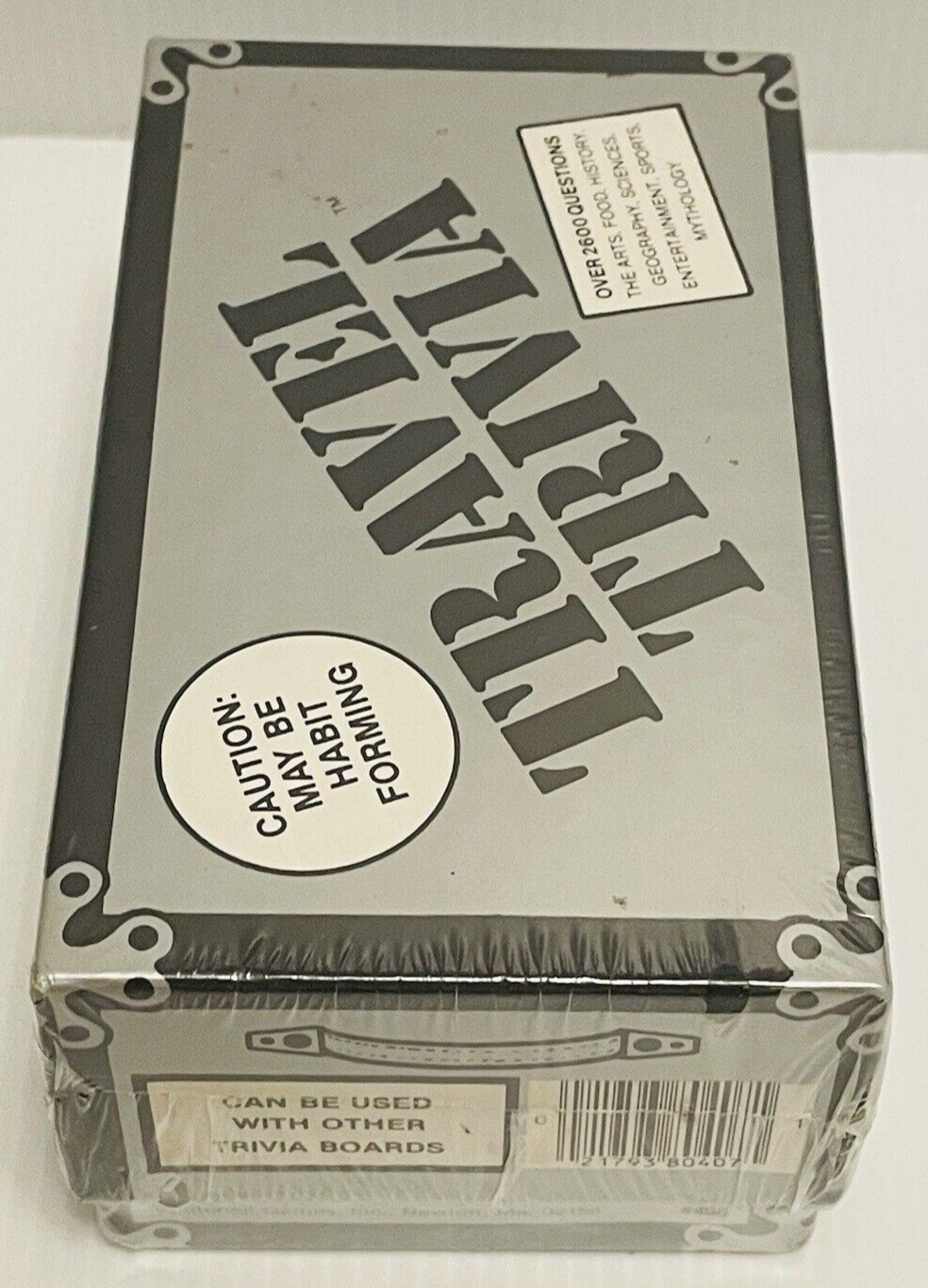 Travel Trivia Game Question Cards Sports Geography Arts Food History #498