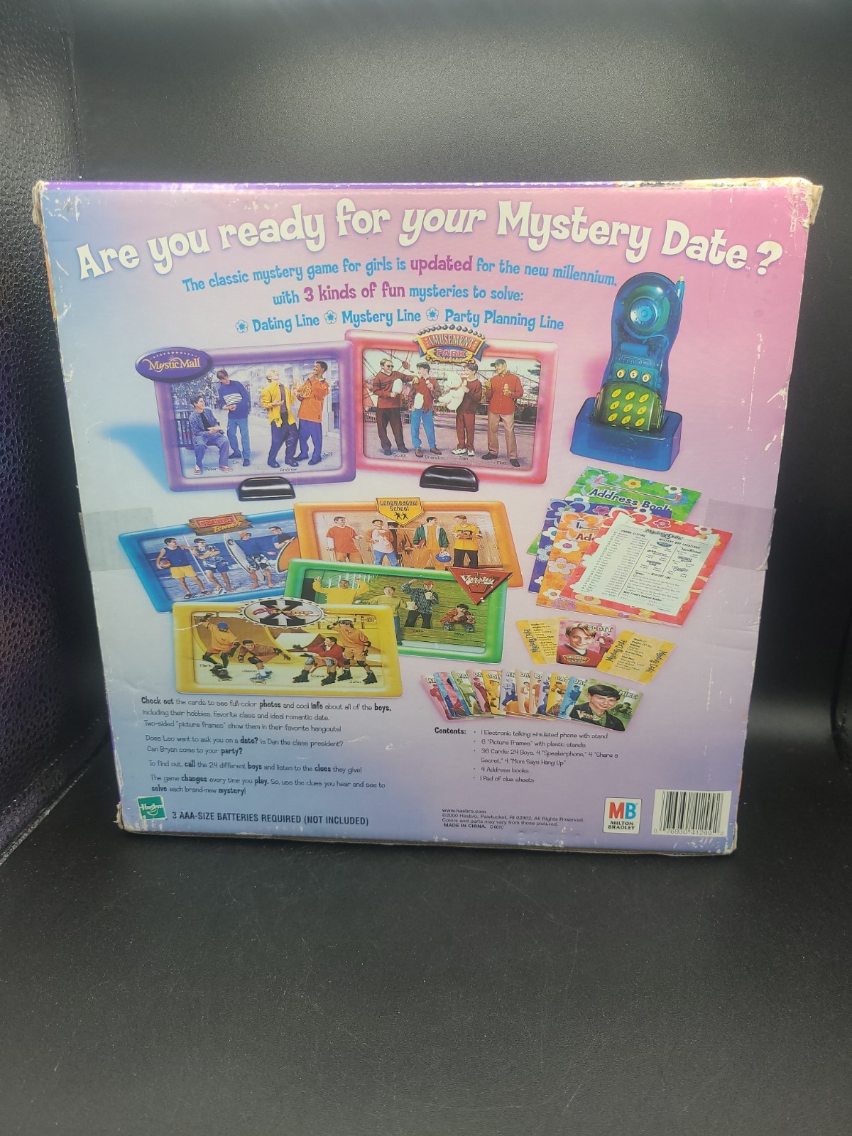 NIB Mystery Date Board Game Never Played 2000