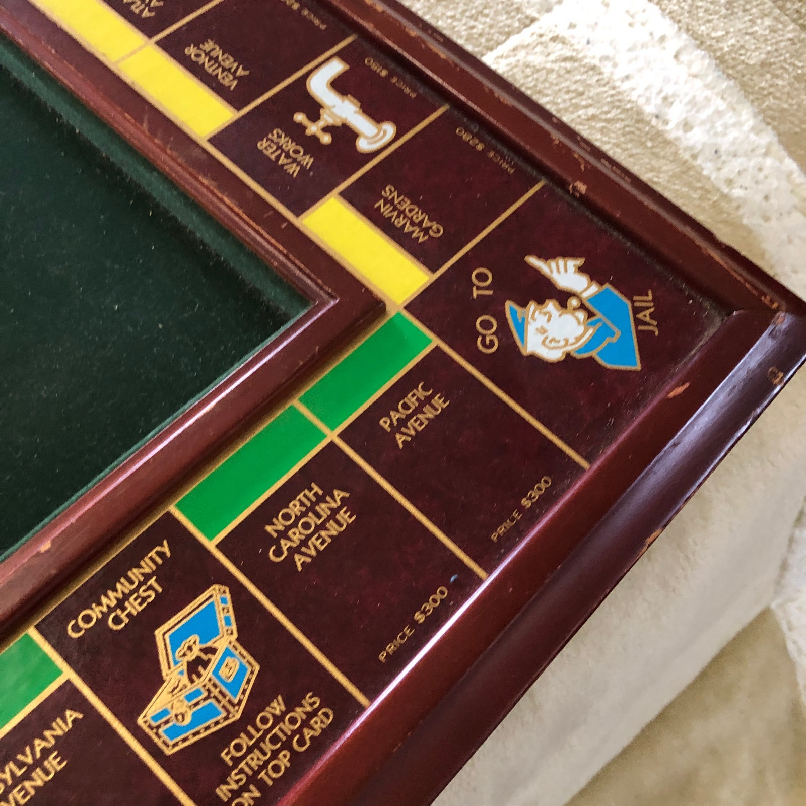 Monopoly Collector’s Edition 1991 Franklin Mint Wooden Luxury Board Game