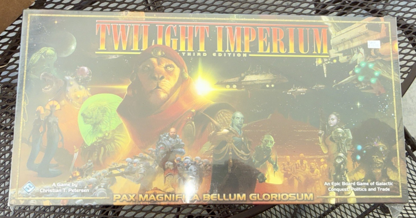 Twilight Imperium Third Edition Board Game Fantasy Flight Games CIB Complete