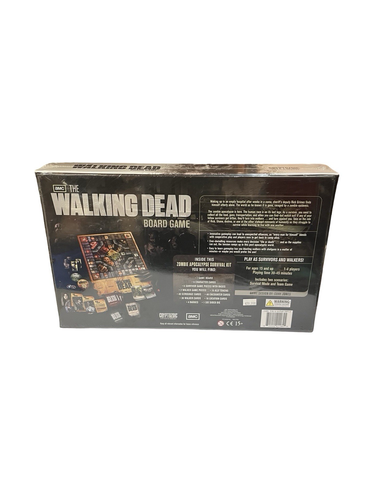 AMC The Walking Dead Board Game Cryptozoic Entertainment 2011 New Sealed