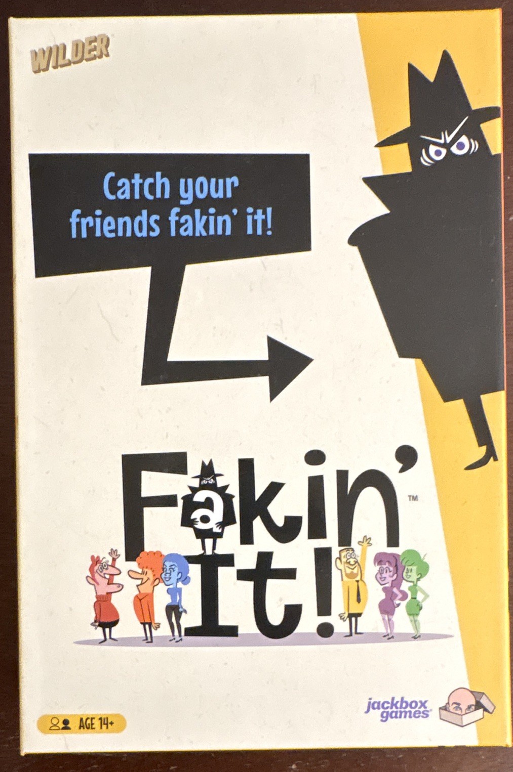 Fakin’ It! Jackbox Games Fakin’ It! Humor Party Card Game 3-6 Players Ages 14+
