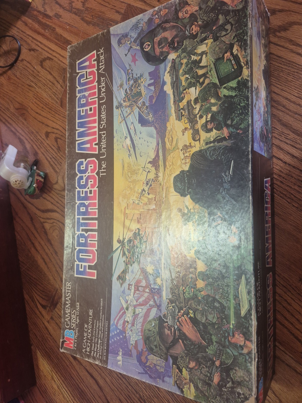 Fortress America United States Under Attack Board Game Gamemaster 1986 MB