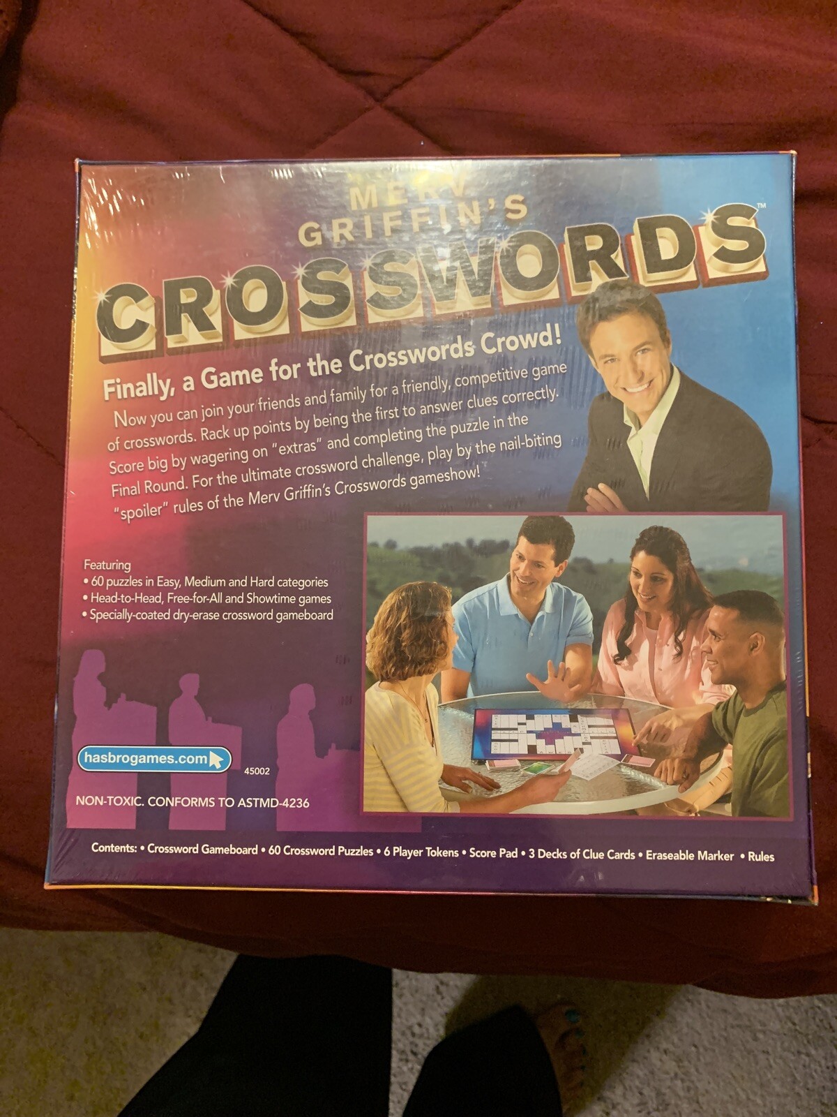 Merv Griffin’s CROSSWORDS Social Wordplay Game — NEW SEALED