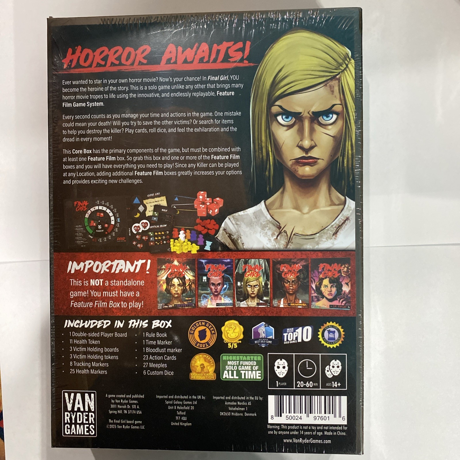 Van Ryder Games Final Girl Core Box Game