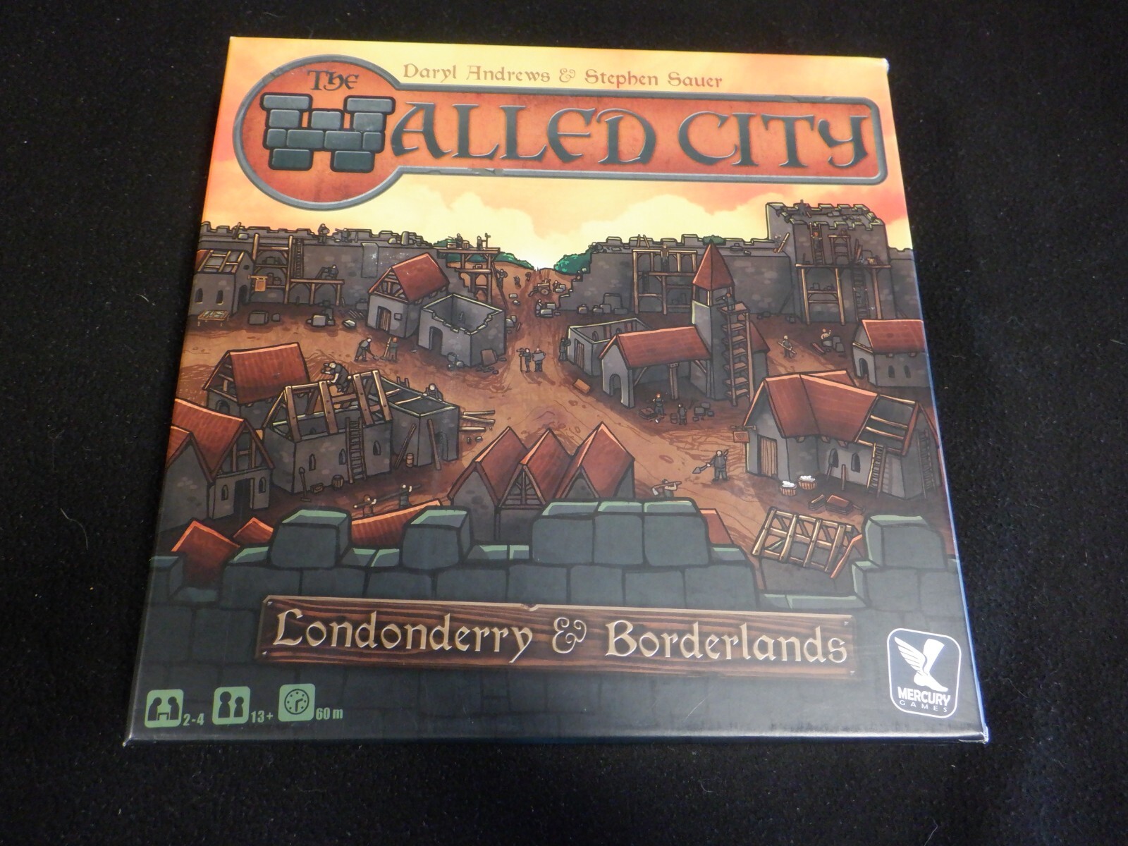 Board Games -Mercury Games The Walled City – Complete – Excellent Condition