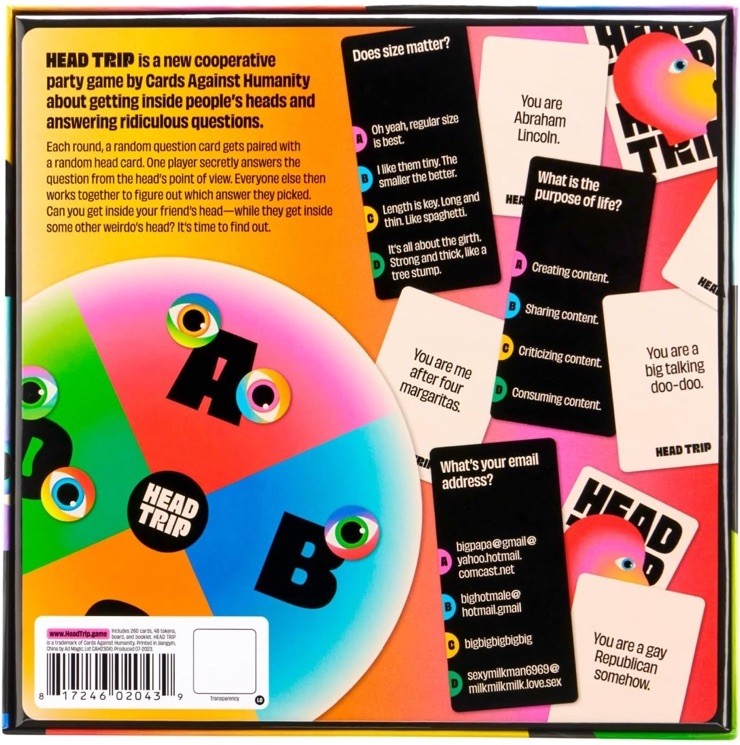 Head Trip Party Game by Cards Against Humanity Brand New Sealed