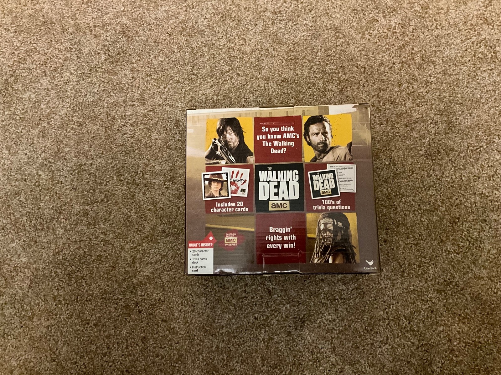 AMC The Walking Dead Trivia Game Cardinal Games #98511 NEW