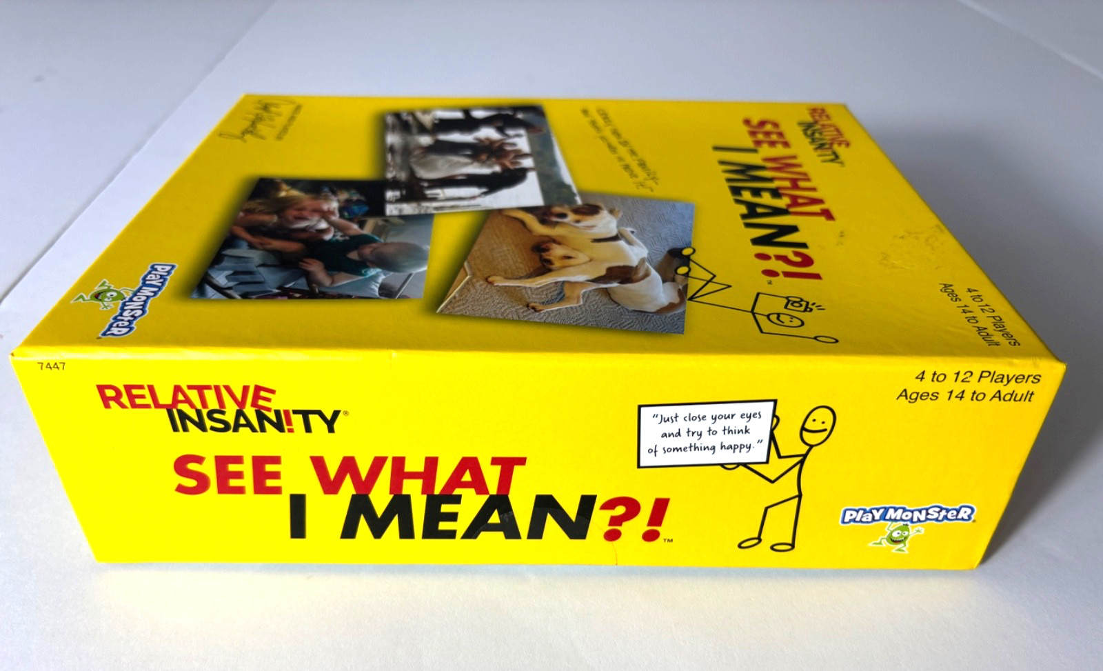 PlayMonster Relative Insanity: See What I Mean?! – Family Party Game 14-Adult