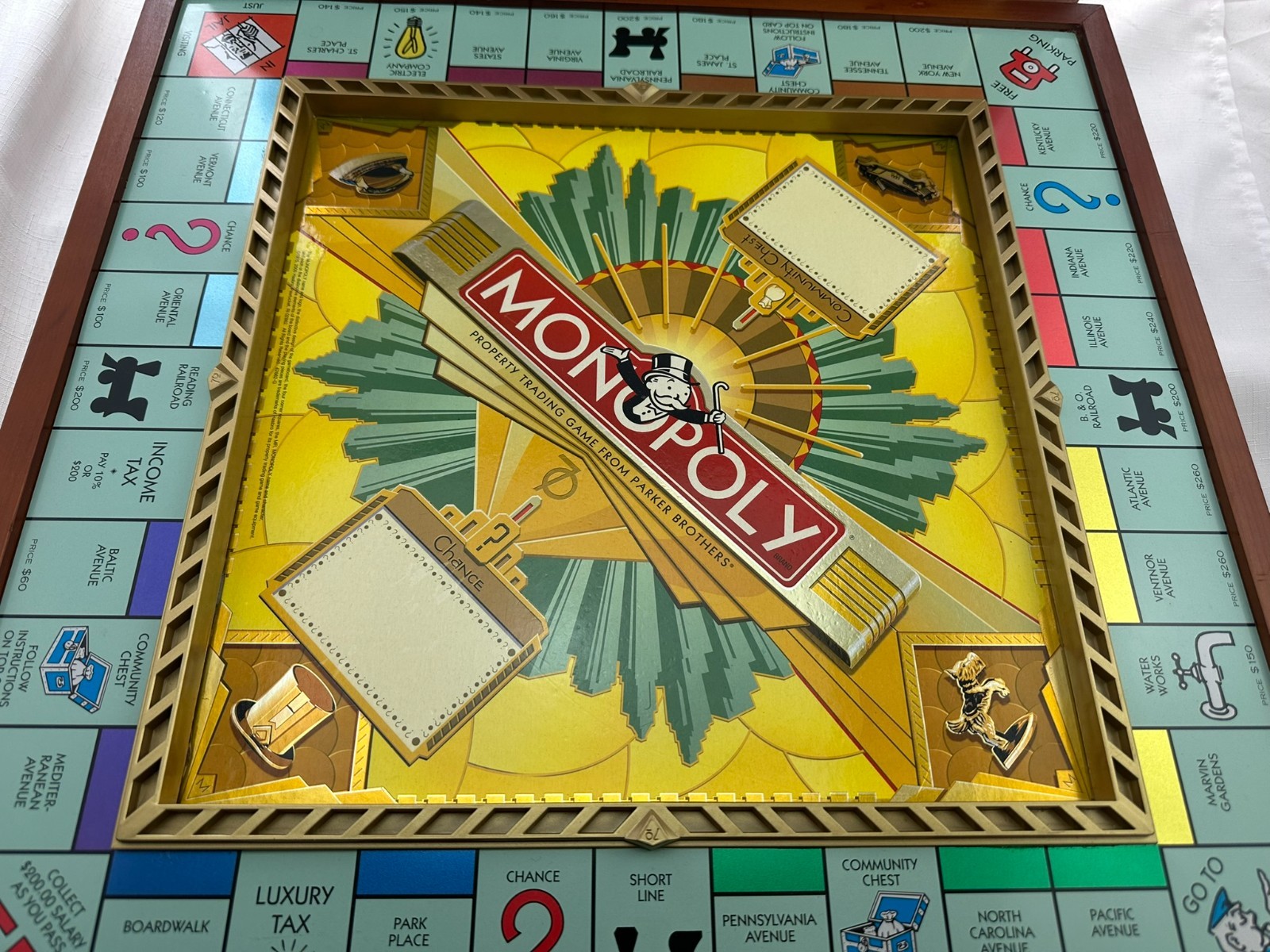 2005 Monopoly 70th Anniversary Premiere Edition Hasbro Complete Great Condition