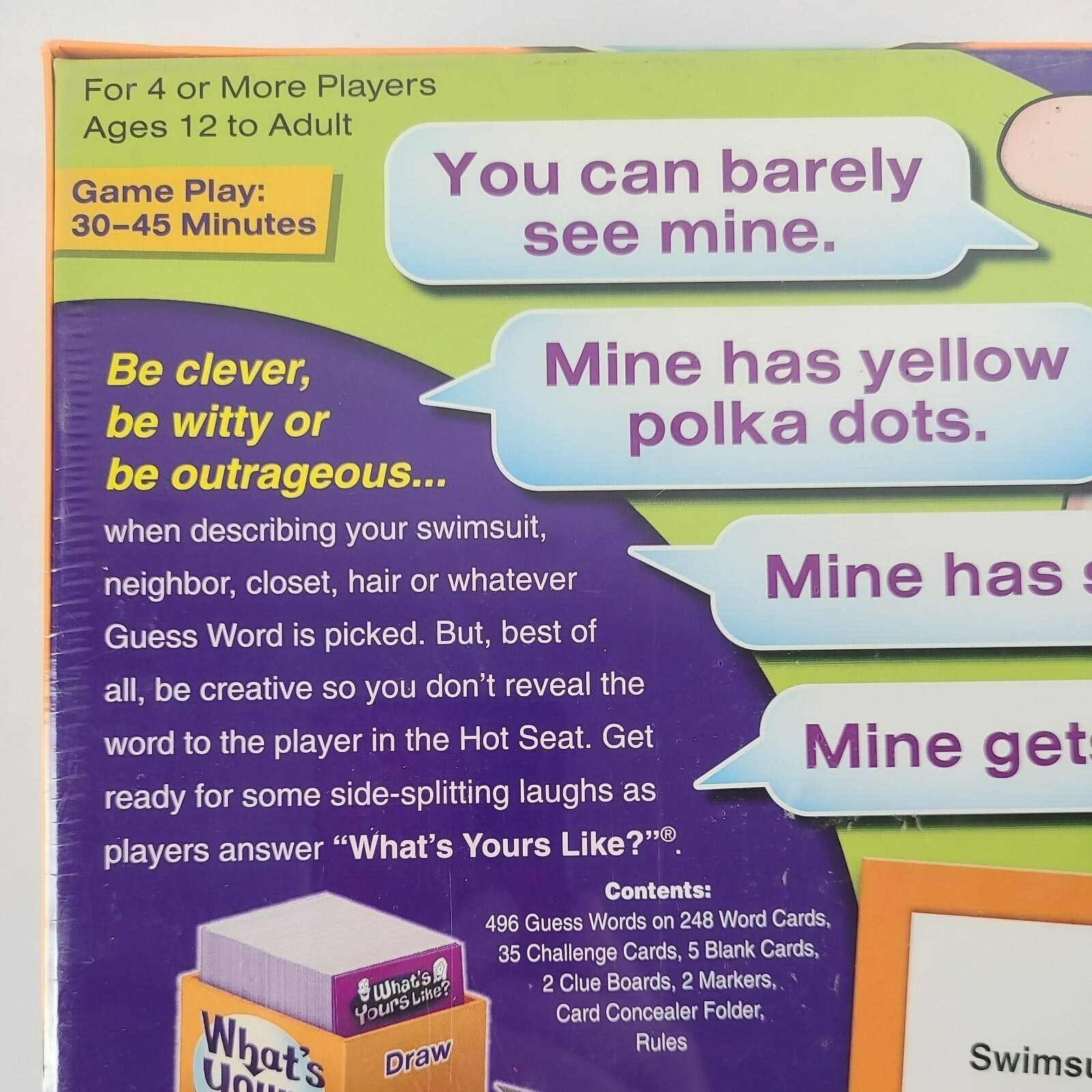 What’s Yours Like? — Hilarious Party Game – Describe What Your Guess Word Is