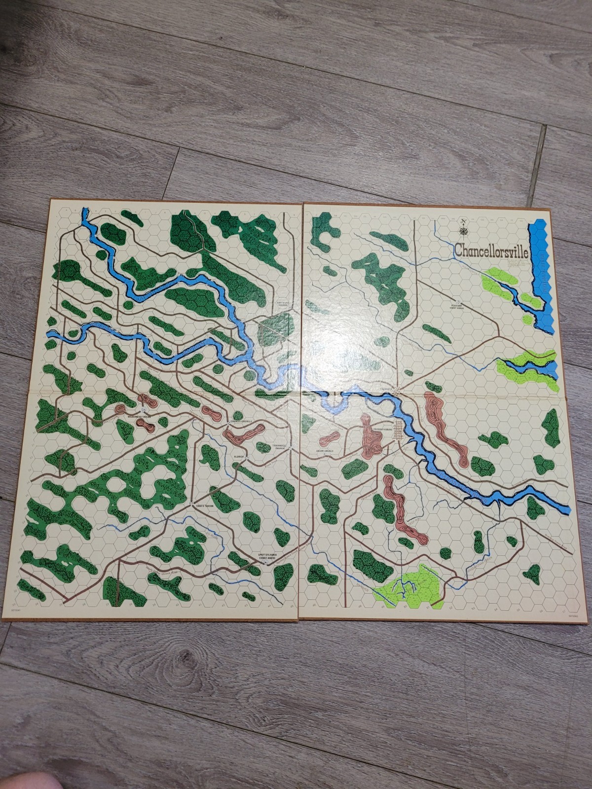 Avalon Hill – CHANCELLORSVILLE Game – American Civil War (Punch) 2nd Ed Thin Box