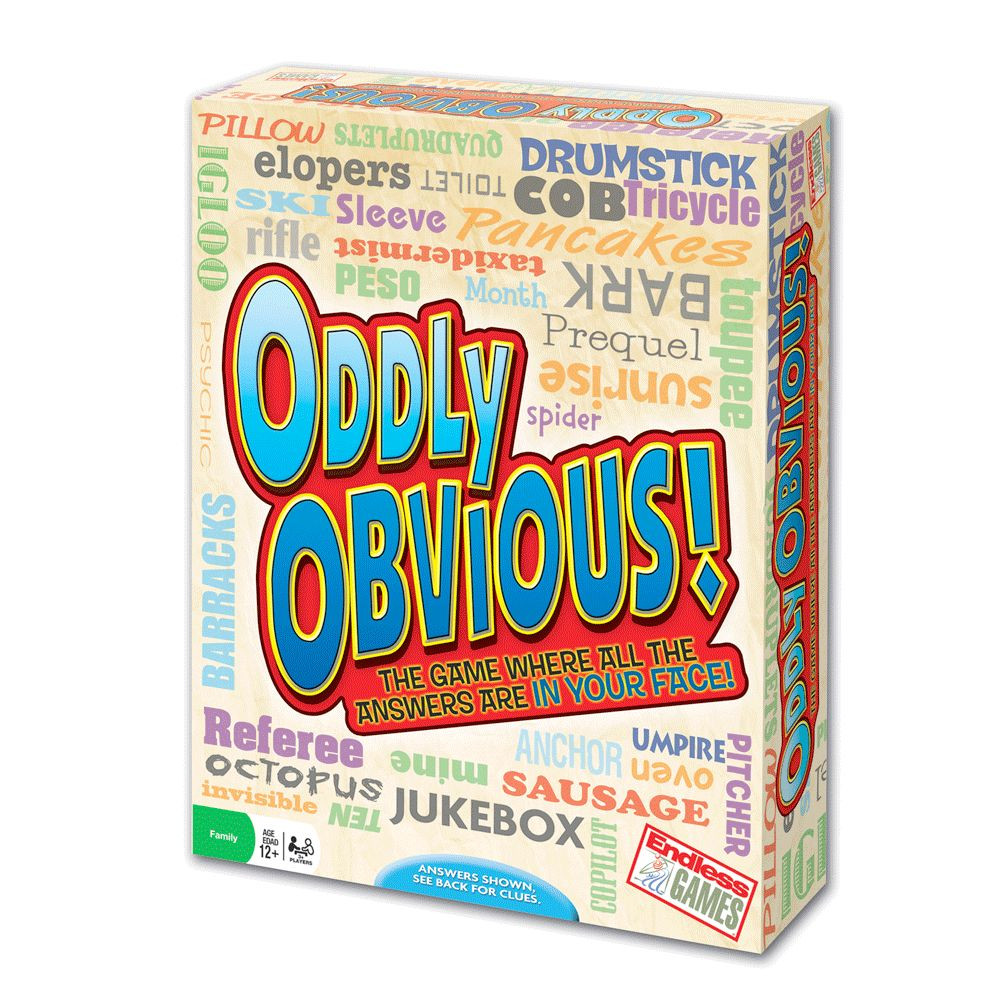 ODDLY OBVIOUS! THE PARTY GAME WHERE THE ANSWERS ARE IN YOUR FACE ENDLESS GAMES