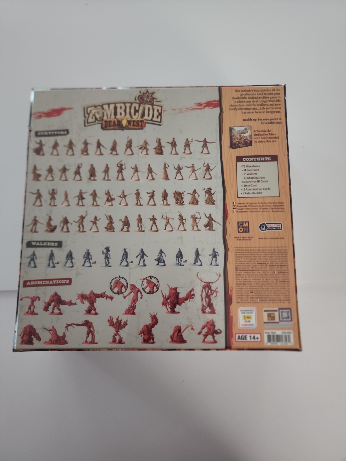NEVER OPENED SEAL GAME. Zombicide Dead West