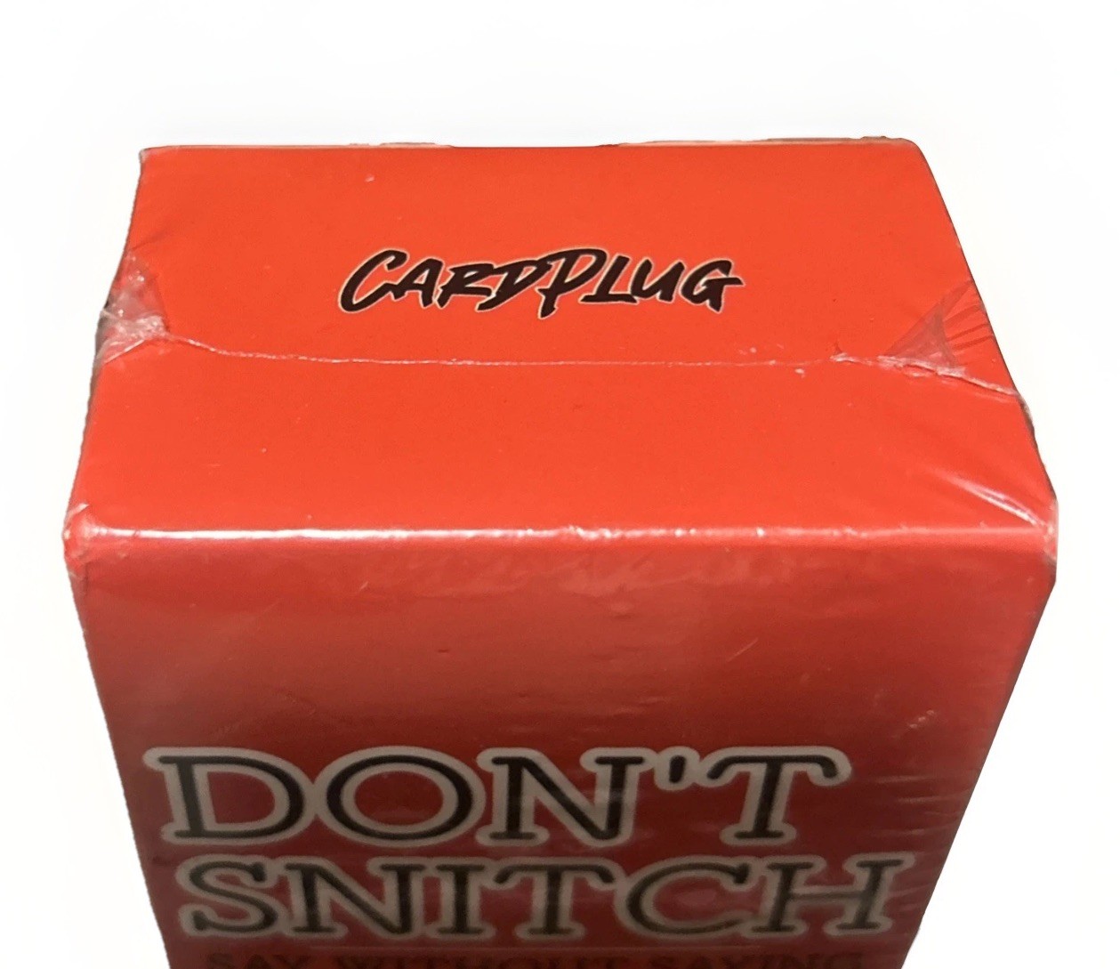 Card Plug Don’t Snitch Urban Word Challenge Game – Family Party – New Sealed