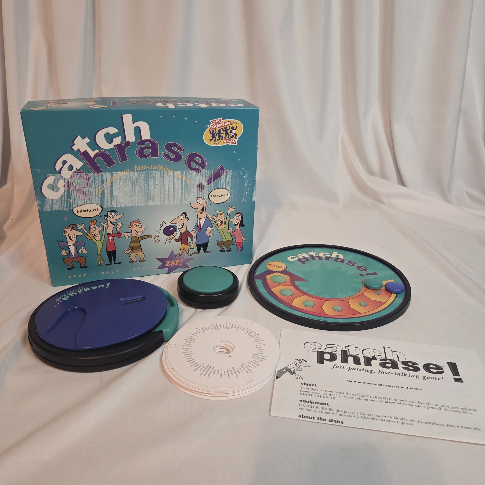 Vintage Catch Phrase Party Game 1994 Edition Parker Brothers Complete