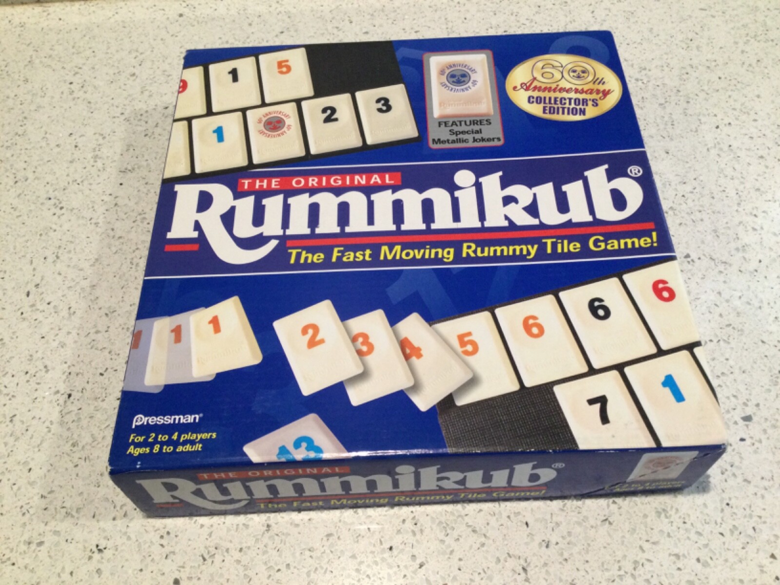 1997 The Original Rummikub 60th Anniversary Collector’s Edition Game by Pressman
