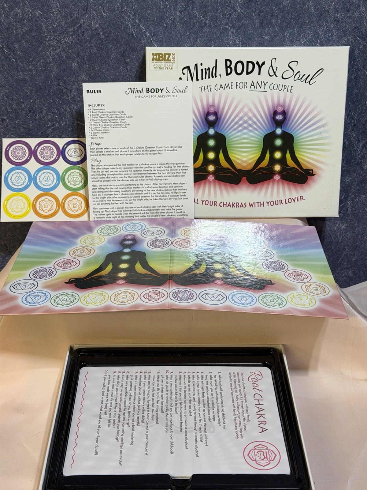 Mind Body and Soul -Game for Any Couple Body Healing Chakra Sacral Heart 6077top