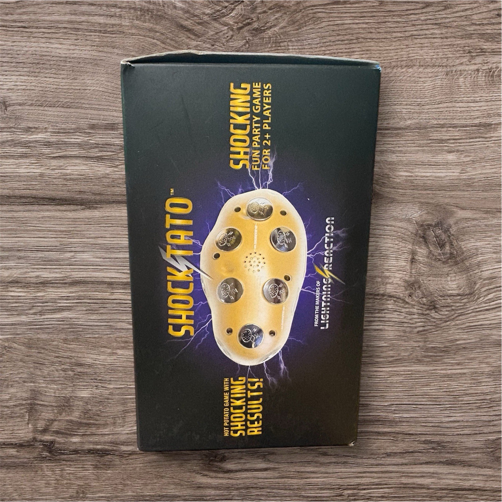 Shocktato Party Game Lightning Reaction Shocking Potato Tested Missing Pouch