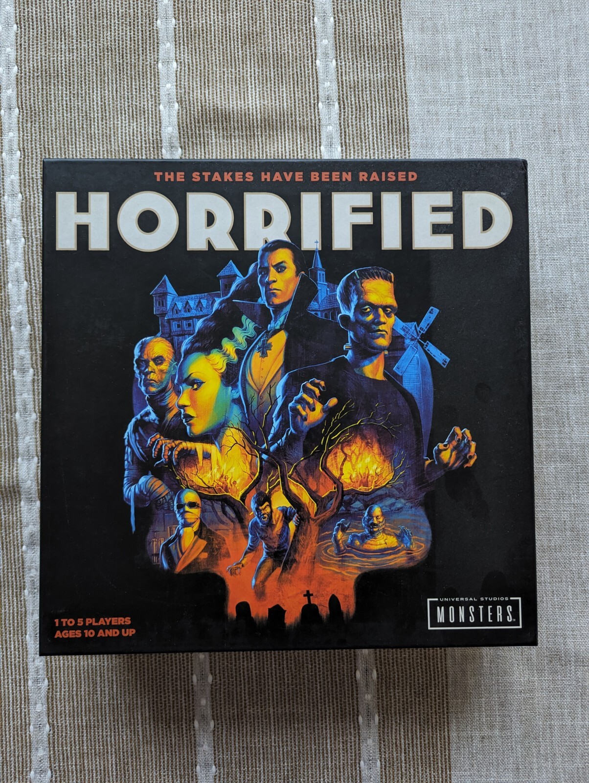 New Open Box Horrified Universal Monsters Strategy Board Game Ravensburger