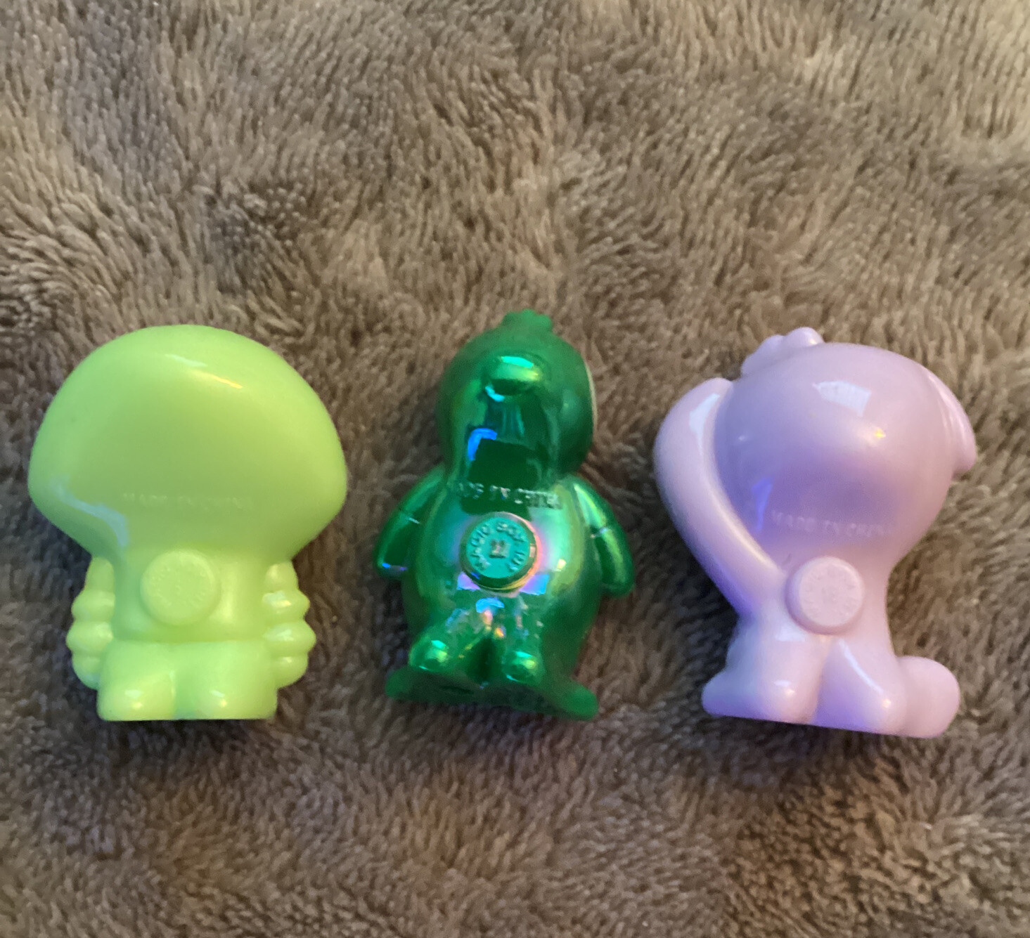 3 Piece Lot of GoGo Crazy Bones Plastic Figures by Magic Box Int. – Pre-owned