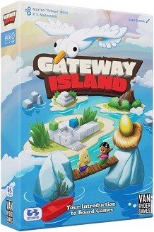 Van Ryder Games: Gateway Island – Introductory Family Board Game with 21 Differ