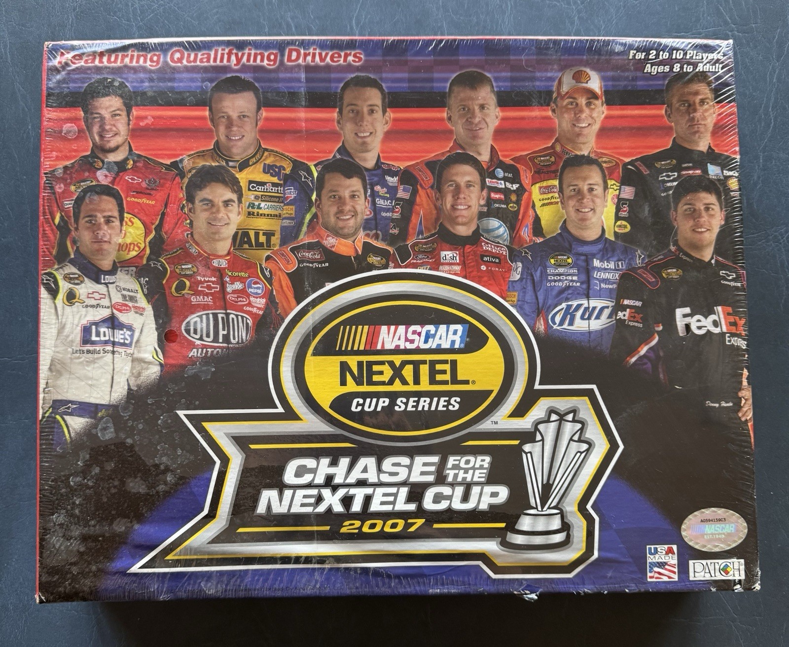 Patch Products NASCAR NEXTEL Cup Series Chase 2007 Board Game Qualifying Drivers