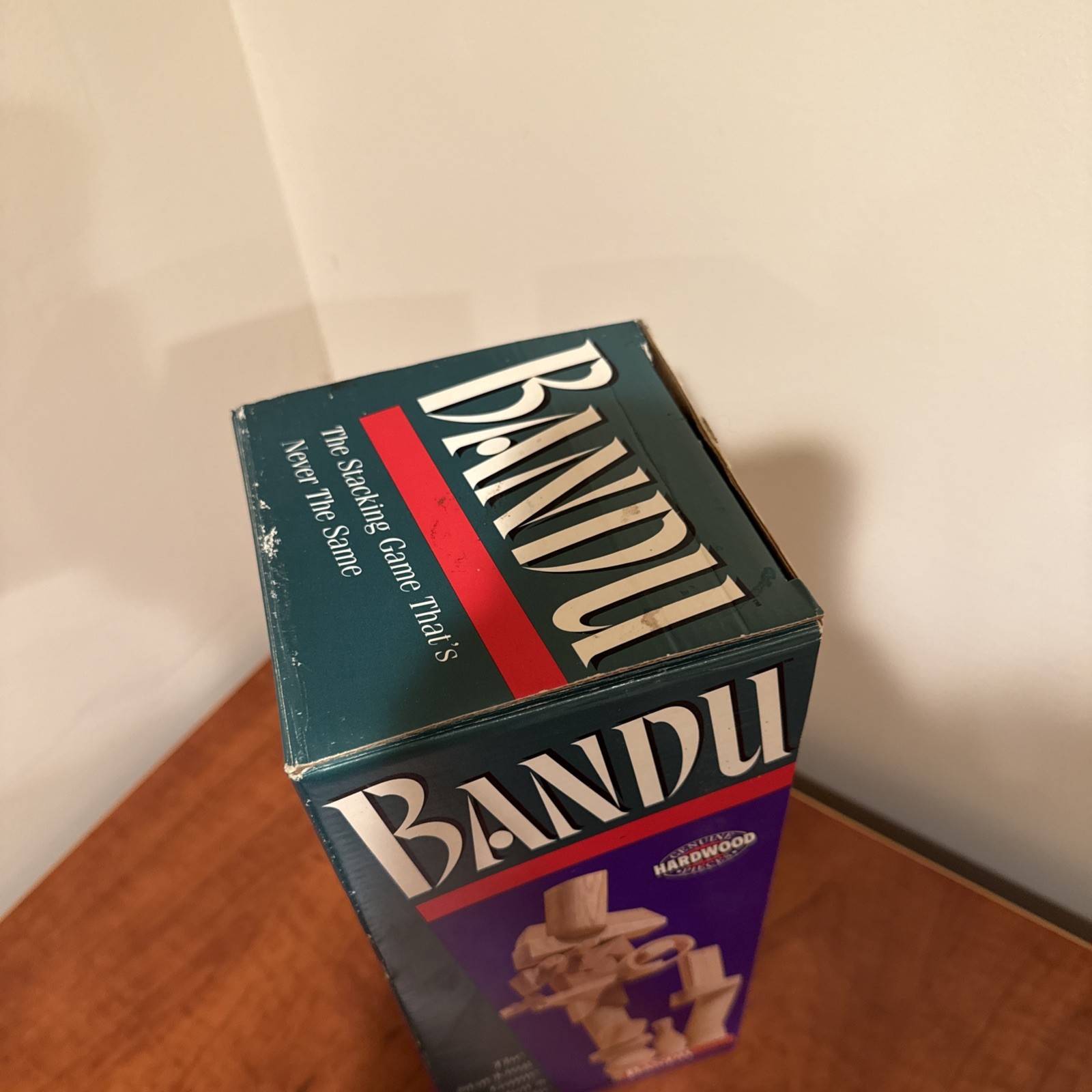 Bandu 1991 Board Game 100% Complete & Opened All Pieces with Box