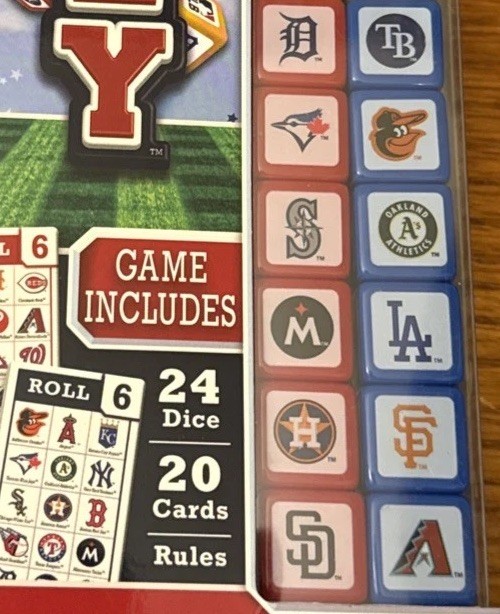 Masterpieces Puzzles MLB Fanzy Dice Game – Ages 8+ | 2-4 Players – NEW